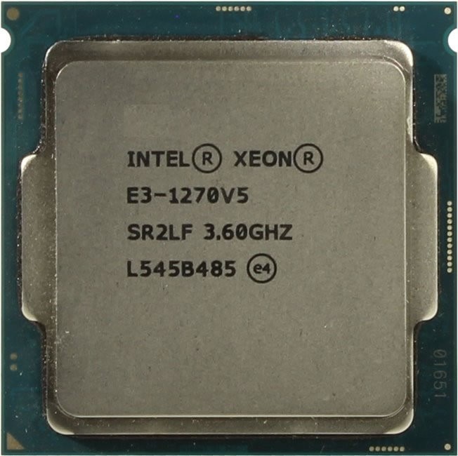 Intel Xeon E3-1270 V5 4-Core 3.60GHz LGA1151 80W CPU